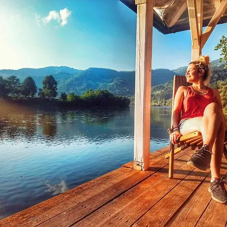 Brvnara Drina Wooden House Drina Drlace