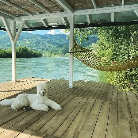 Brvnara Drina Wooden House Drina בית נופש