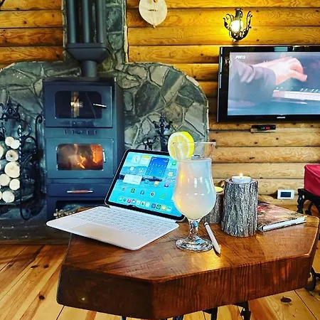 Brvnara Drina Wooden House Drina בית נופש