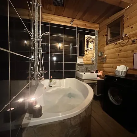 Brvnara Drina Wooden House Drina בית נופש Drlace